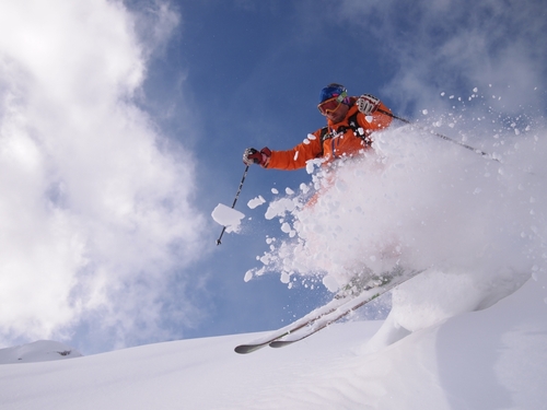 Bruson Ski Resort by: David Roberts