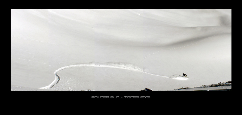 Perfect Powder Run, Tignes