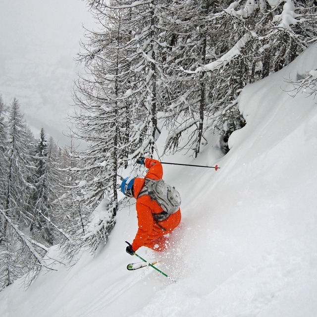 Bruson Snow: STEEP!