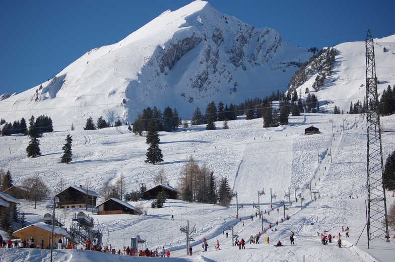 Fresh powder, Les Mosses - La Lécherette