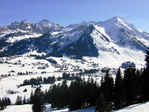 Fresh powder, Les Mosses - La Lécherette