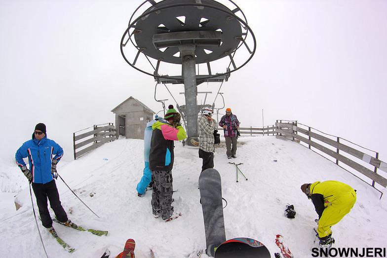 Thrilled to unofficially open the season 2012/2013, Brezovica