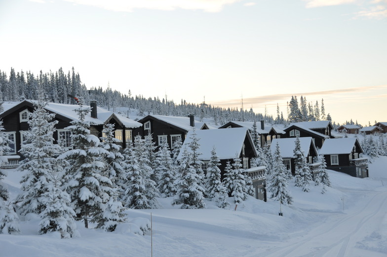 Chalets in Hafjell ski resort