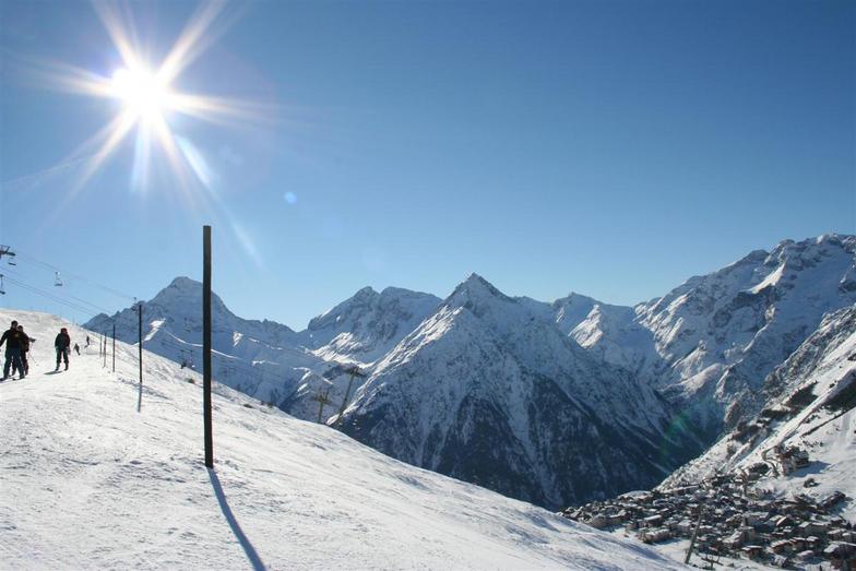 Sun over Les 2 Alpes, Les Deux Alpes