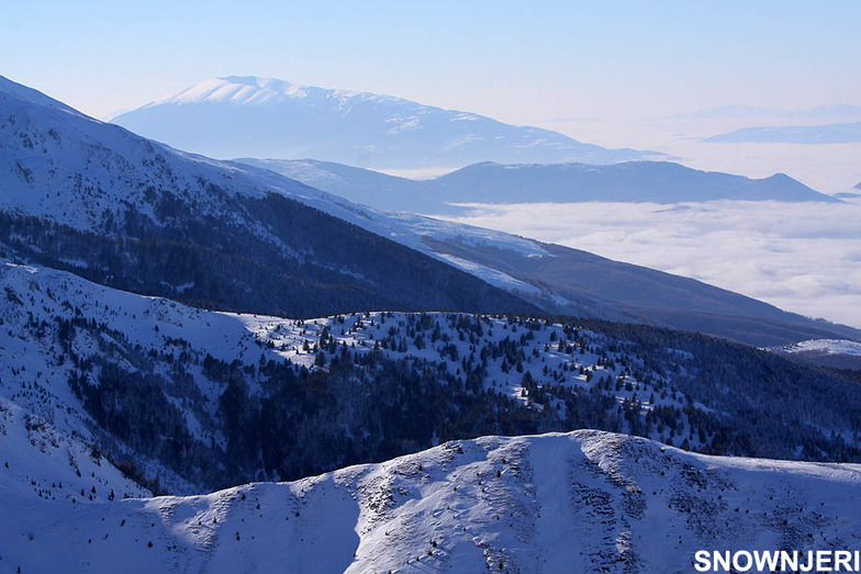Sharr ridges from Brezovica