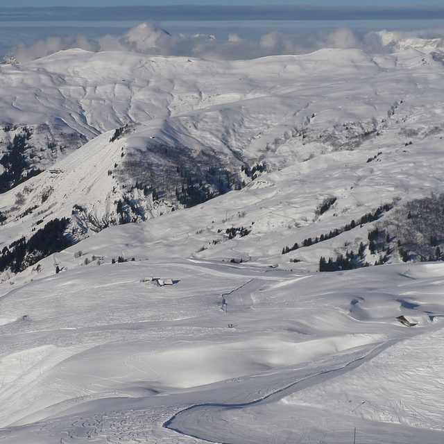 Les Contamines Snow