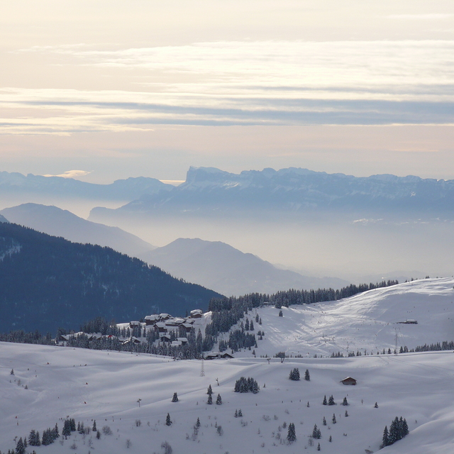 Praz Sur Arly Snow: Heading Home