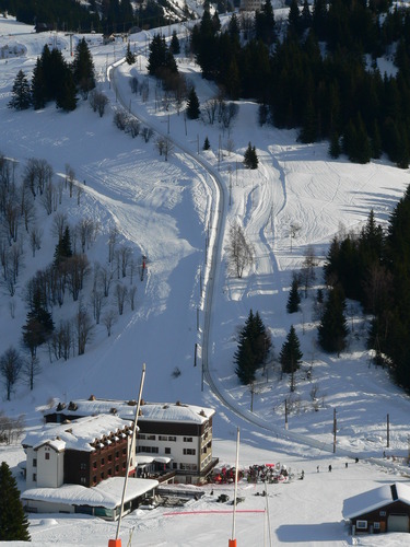 Les Houches Ski Resort by: Sally Staveley