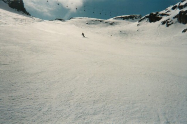 Coming down the slope, Kaunertal