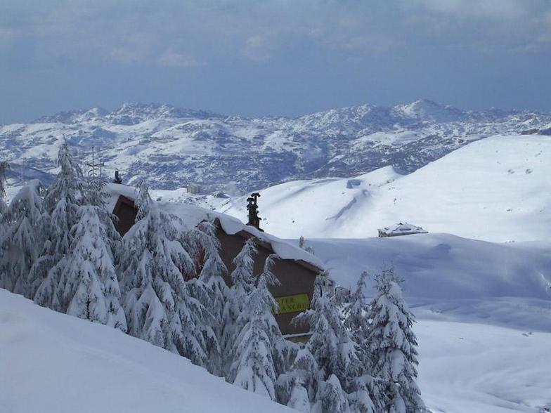 Faraya-mzaar,lebanon, Mzaar Ski Resort