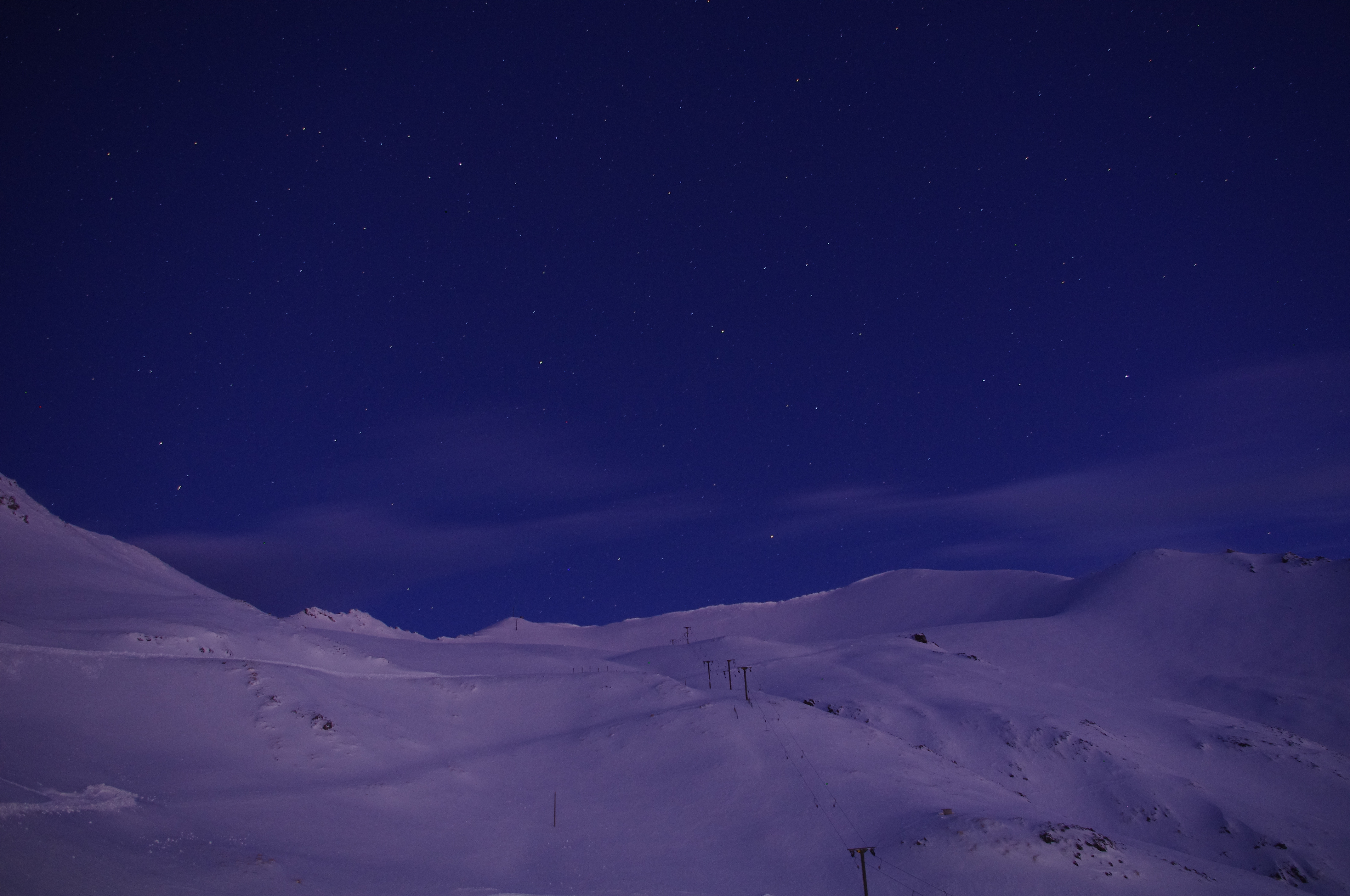 Beautiful early morning at Mt Cheeseman, Mount Cheeseman