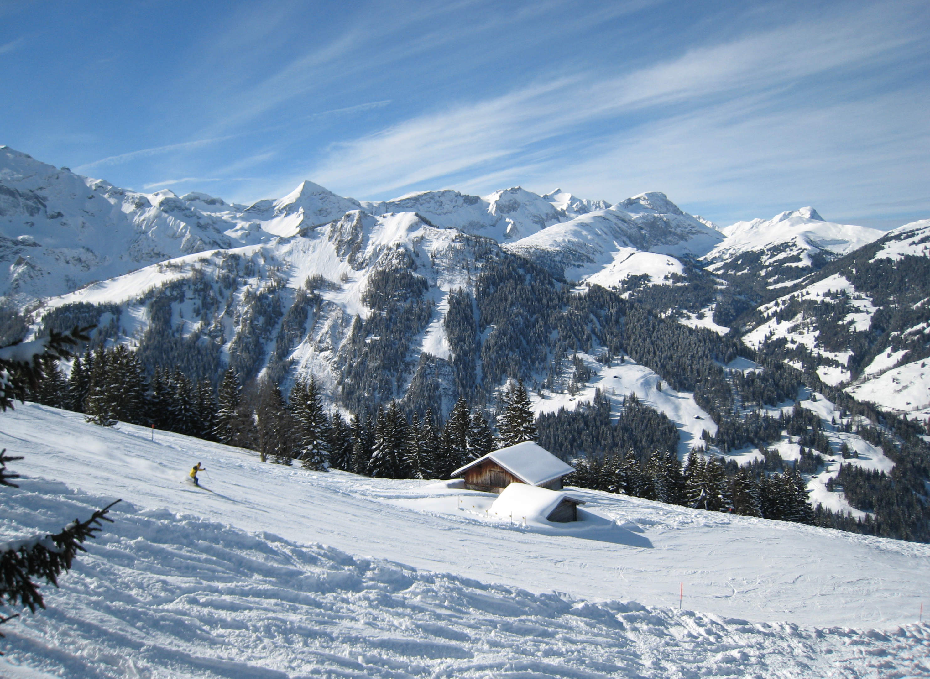 the Southern Alps on a great day!, Adelboden