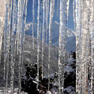 Snowy and cold, the perfect start to the 2013 season, Saint Gervais