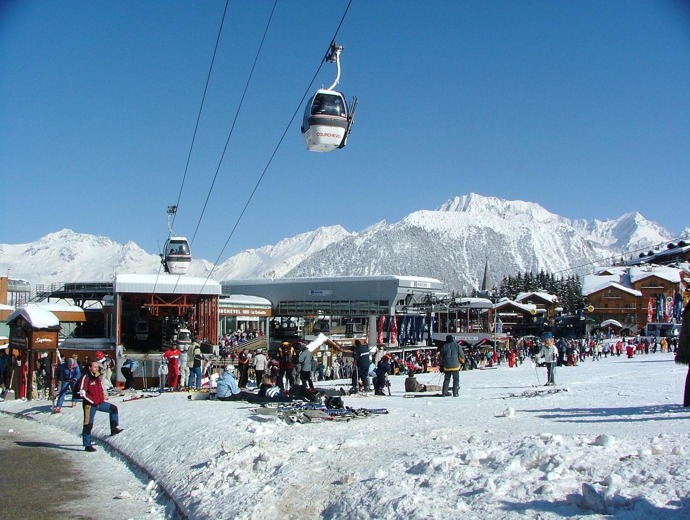 Main Lifts at Courchevel 1850