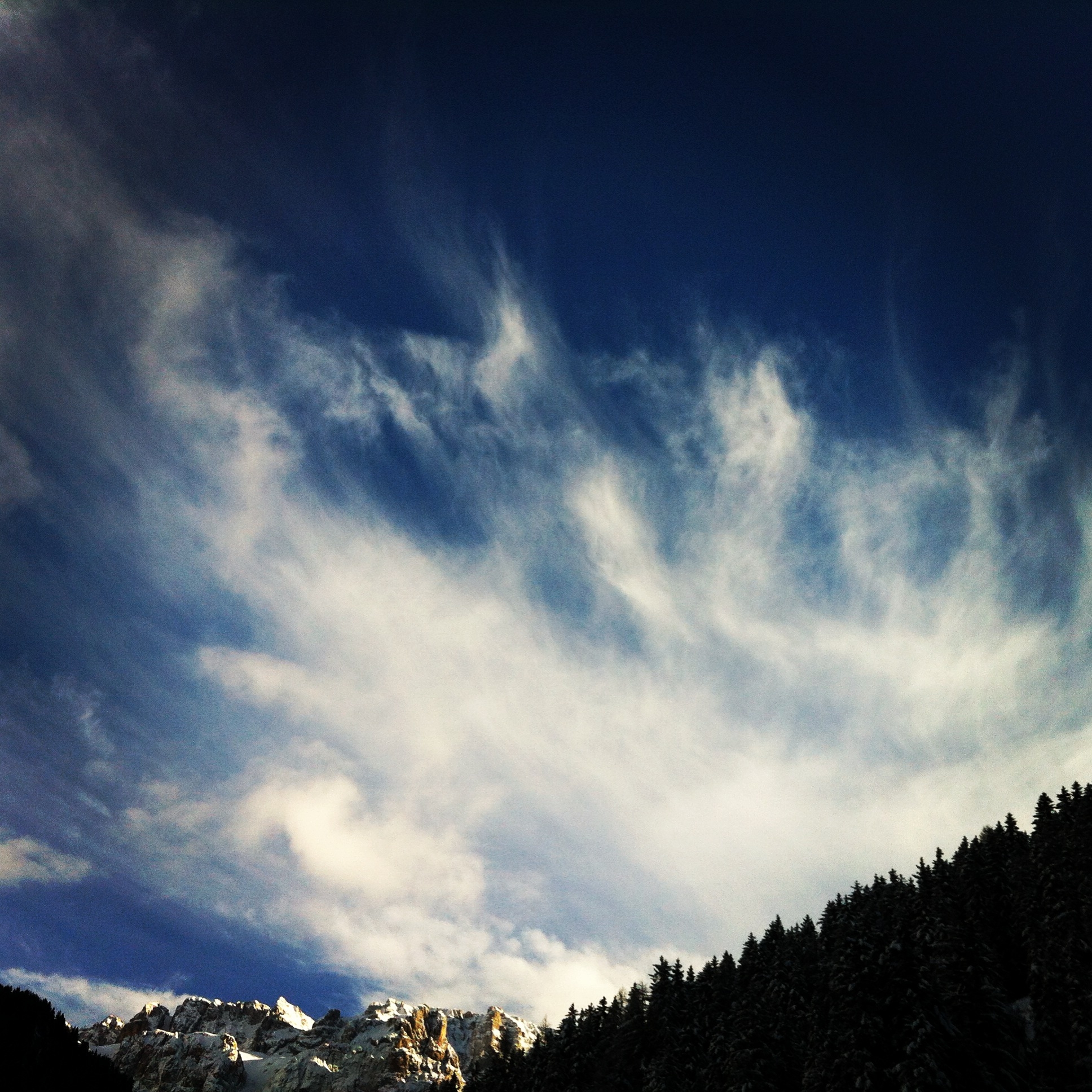 Crazy sky, Val Gardena
