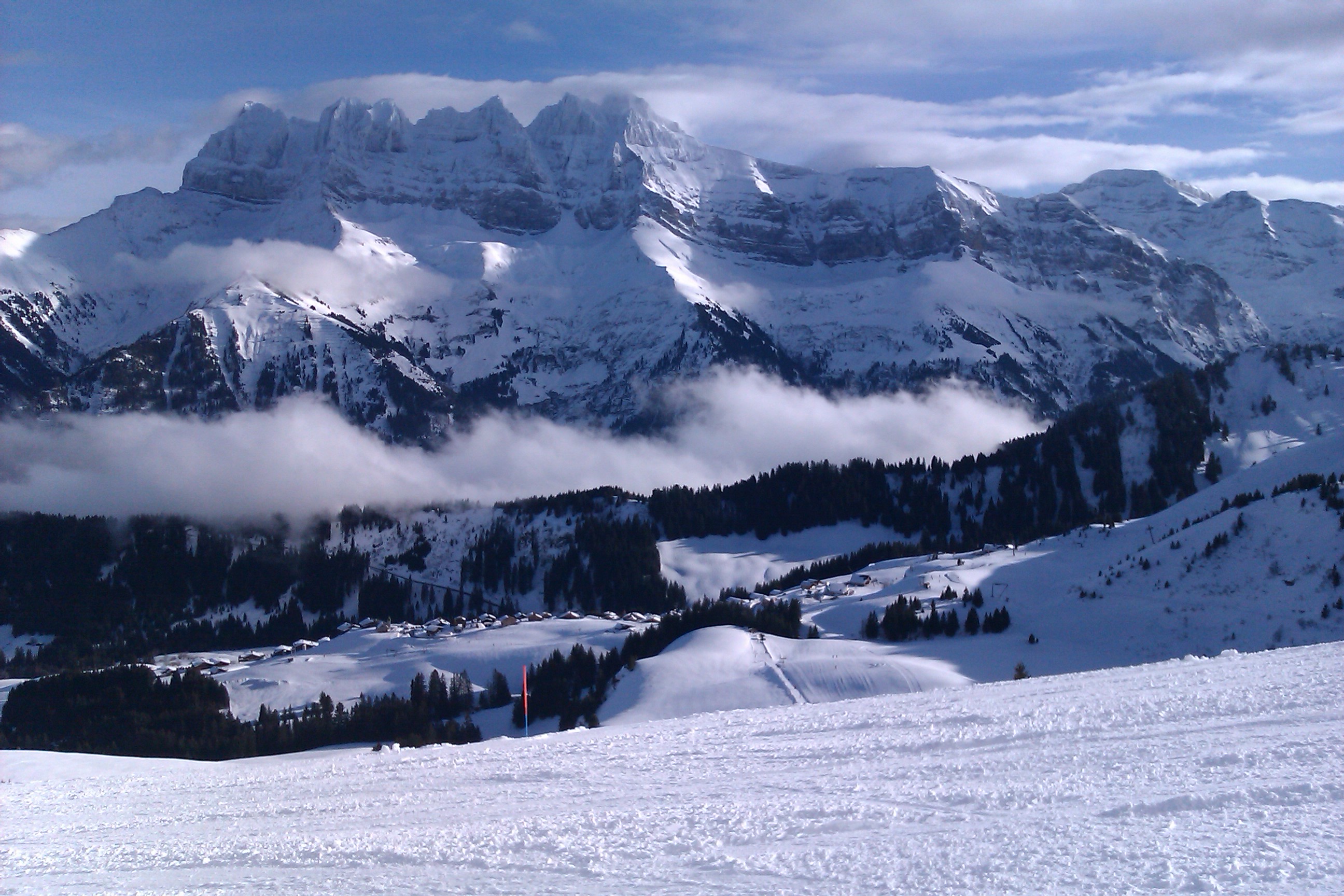 Dent du Midi and Champoussin
