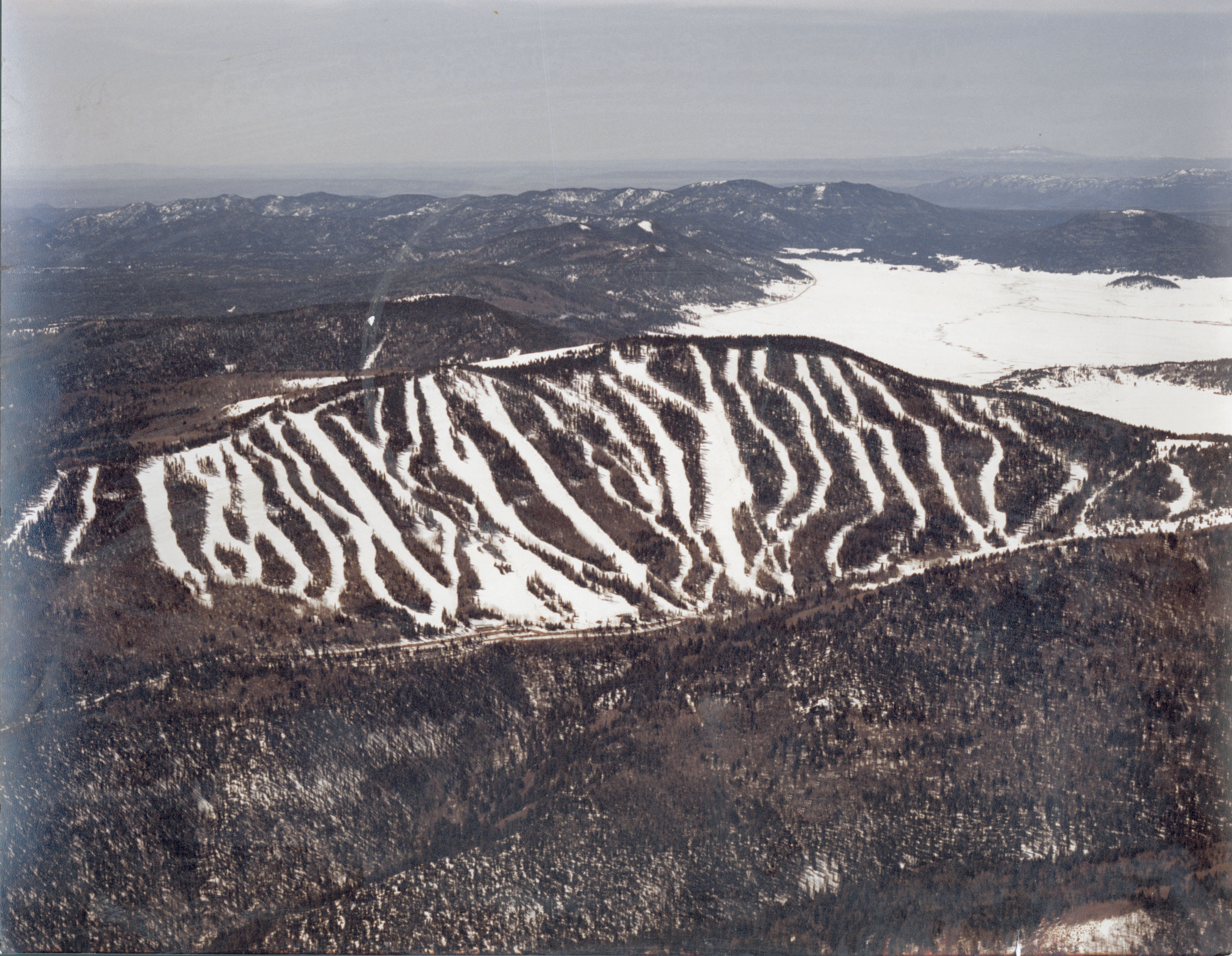 Aerial View, Pajarito Mountain Ski Area