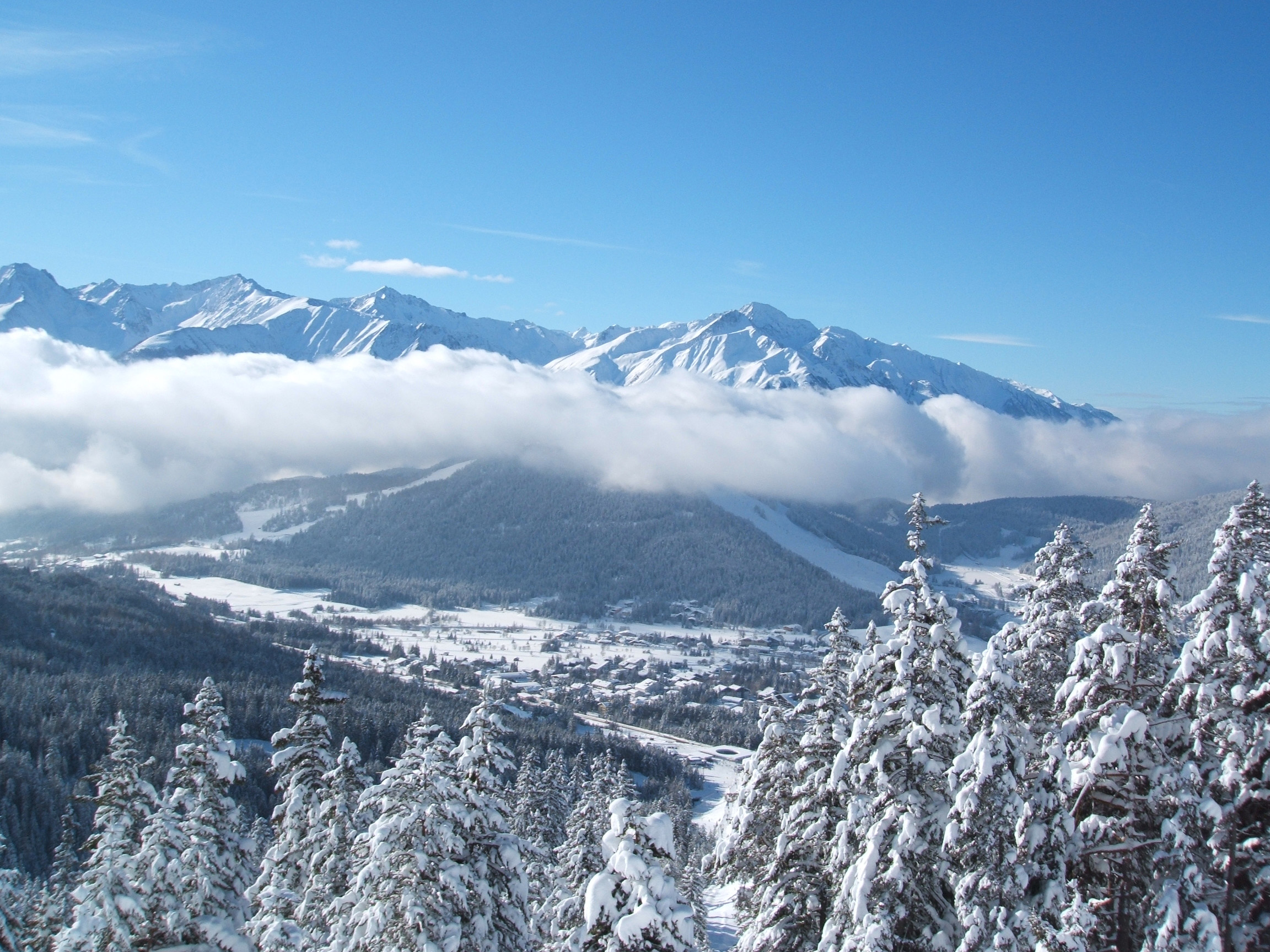 View of Reith and Gschwandtopf, Seefeld