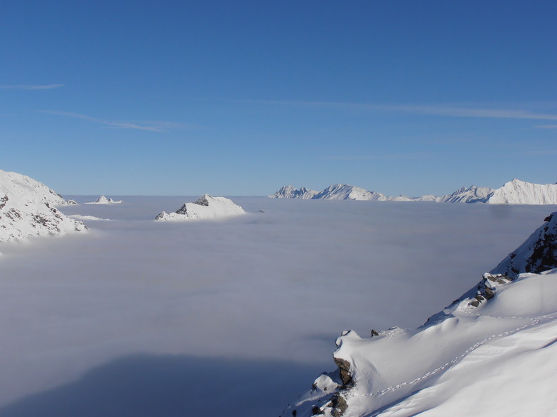 Above the clouds, Sölden