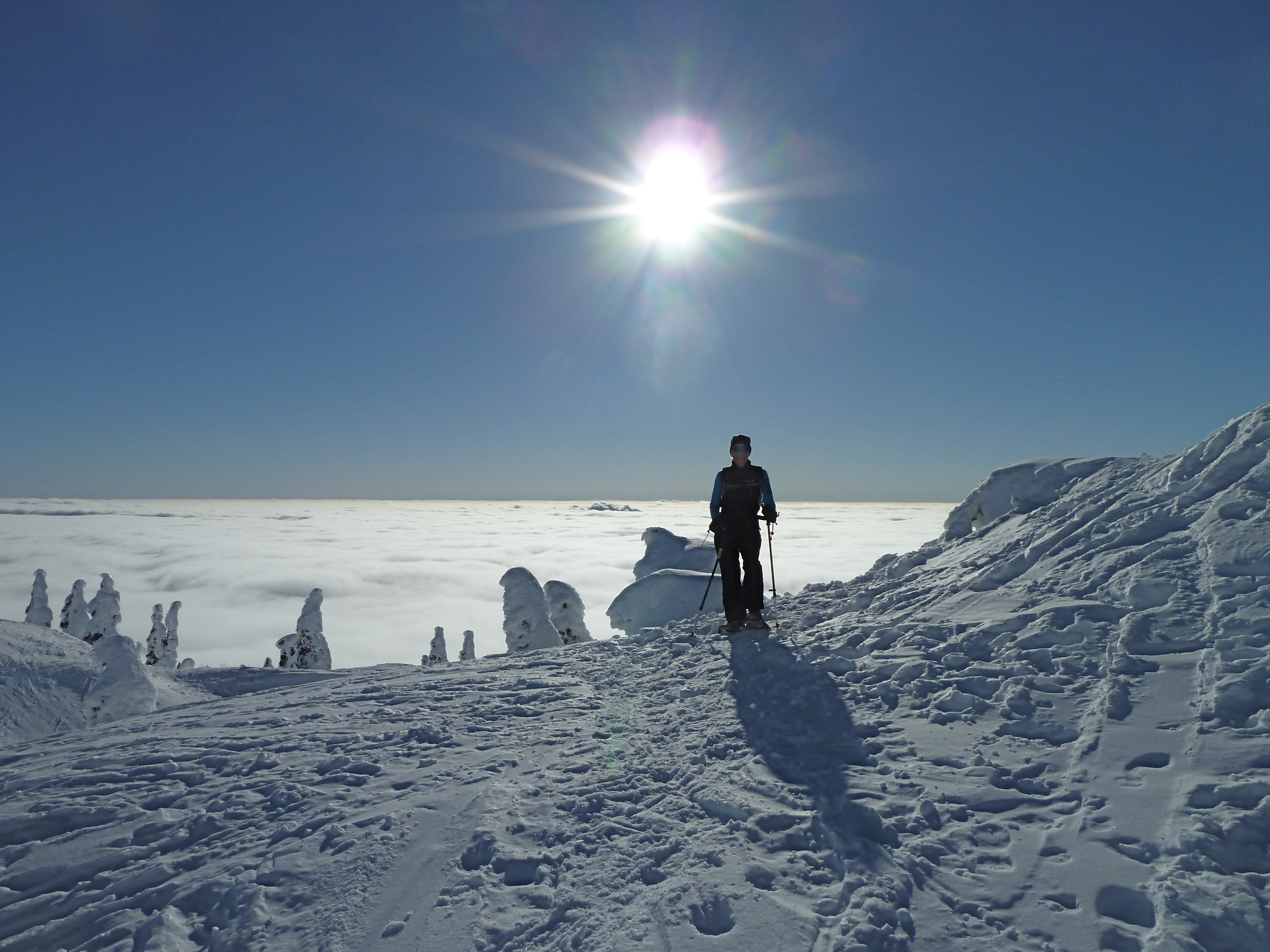 snowshoeing on Mt.Seymour, Mt Seymour