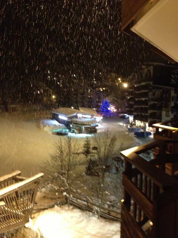Evening View, La Tania