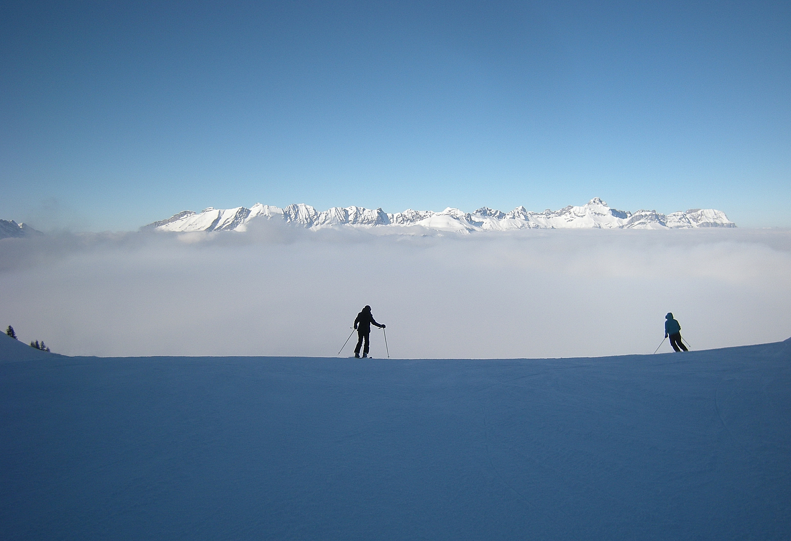 It's going to be cold in the inversion!, Saint Gervais