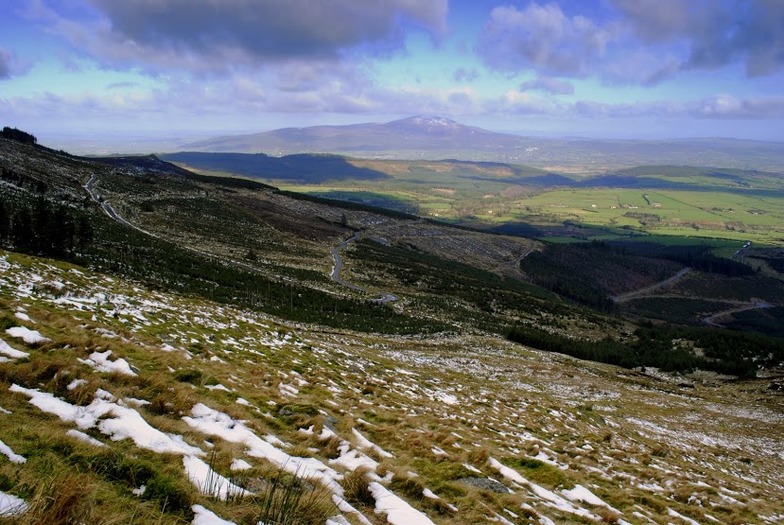Northern slopes,Knockanaffrin ridge,Comeragh mts., Knockanaffrin (Comeragh Mts)