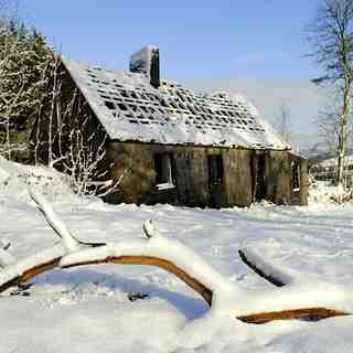 Old Scout House,base of northern side Knockanaffrin ridge,Comeragh mts., Knockanaffrin (Comeragh Mts)