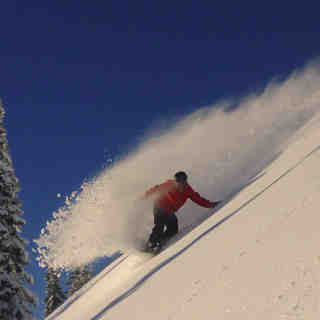 Stone Parker  - pow slash!, Stevens Pass