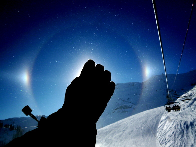 Sun halo, Samoens
