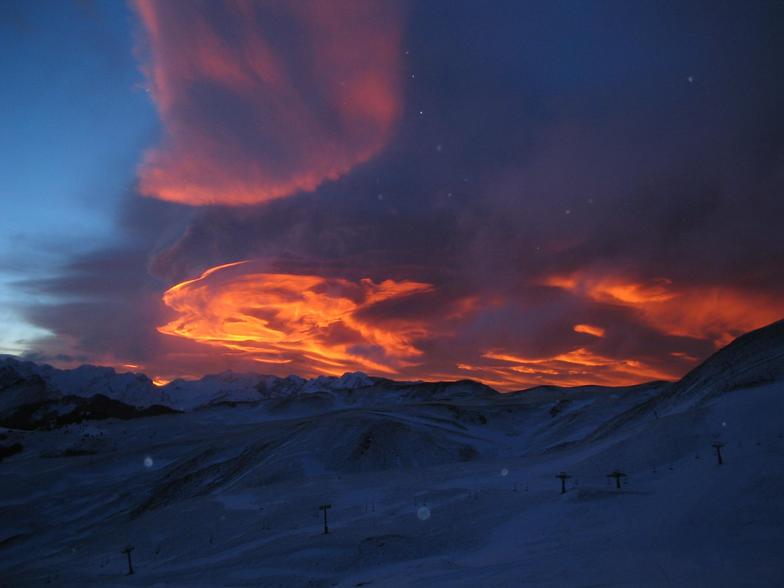 Fuego sobre formigal