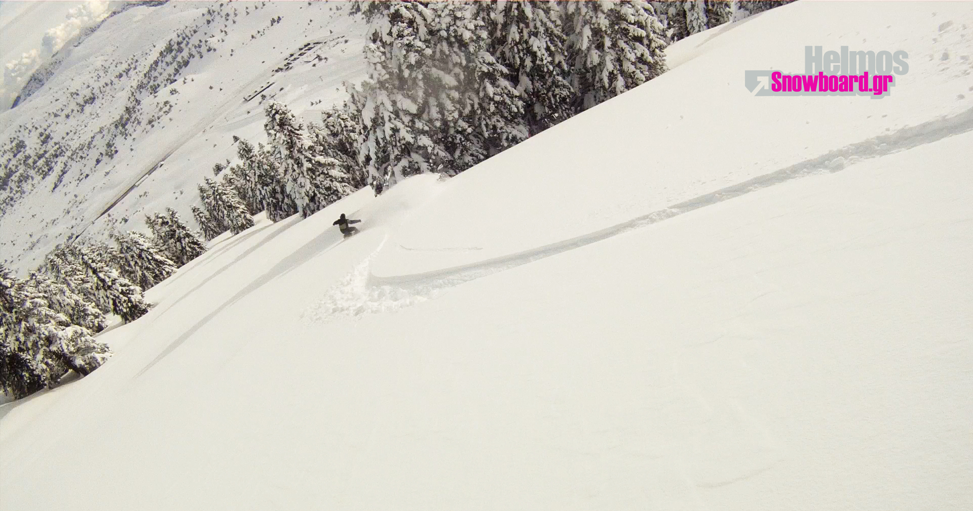 Fresh pow ride Kalavryta, Kalavryta Ski Resort