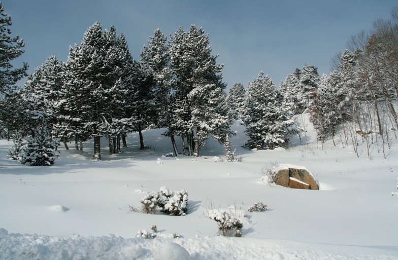 Una buena nevada, Font Romeu