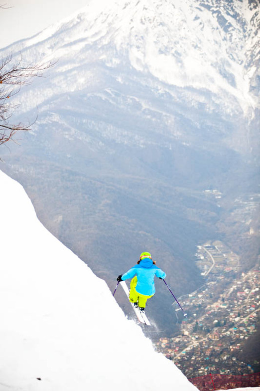 Jump to Krasnaya Polyana, Krasnaya Polyana Resort