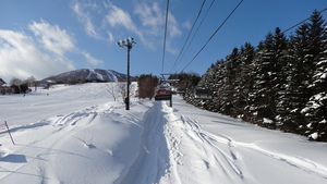 First tracks at Appi., Appi Kogen photo