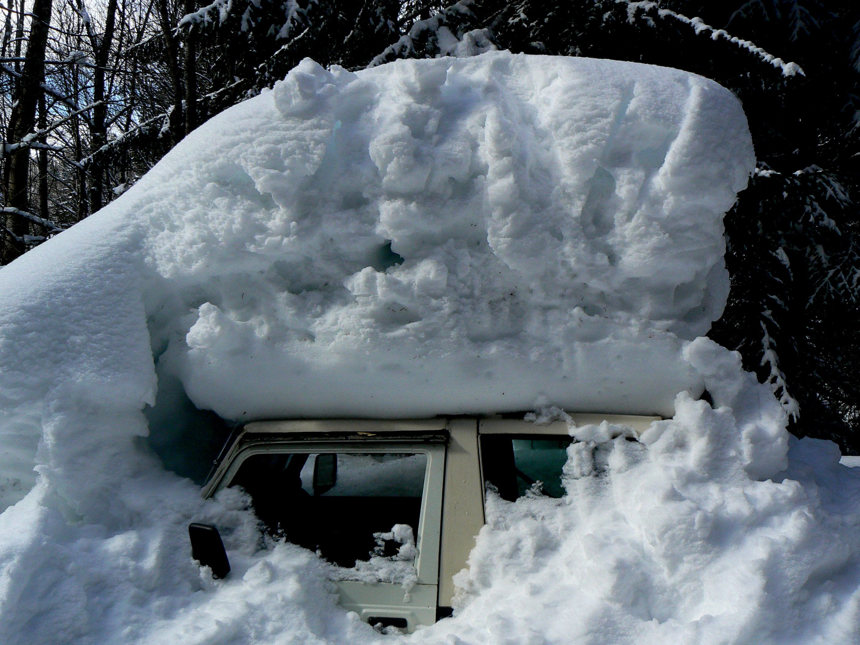 Slightly more than a days snowfall!!, Samoens