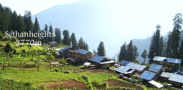 sethan village, Himalaya Heliski