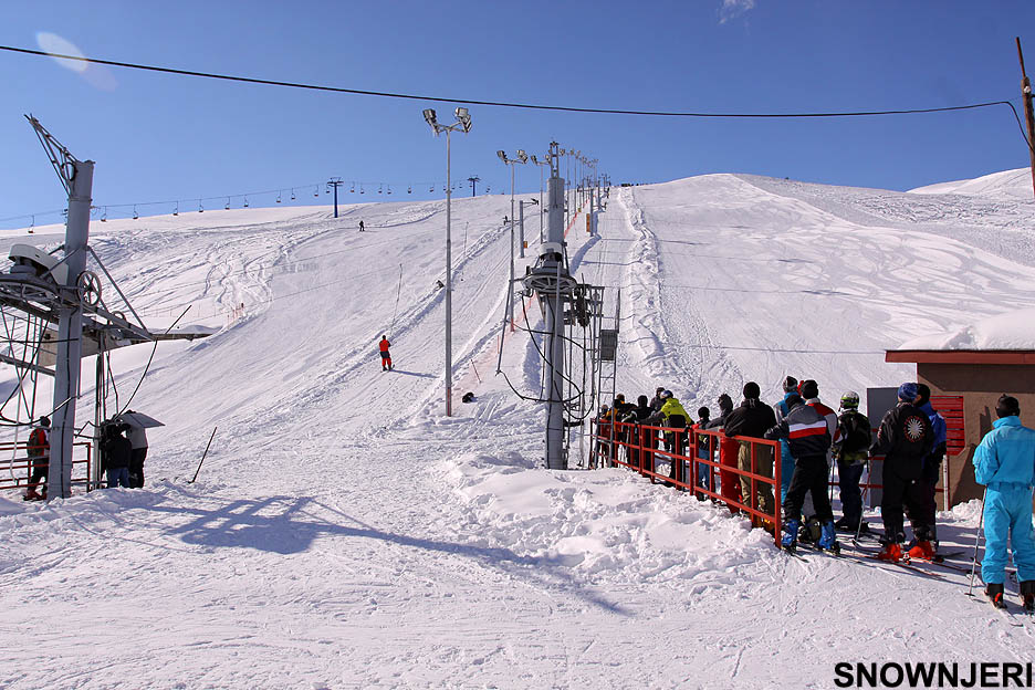 The lowest skilift, Popova Sapka
