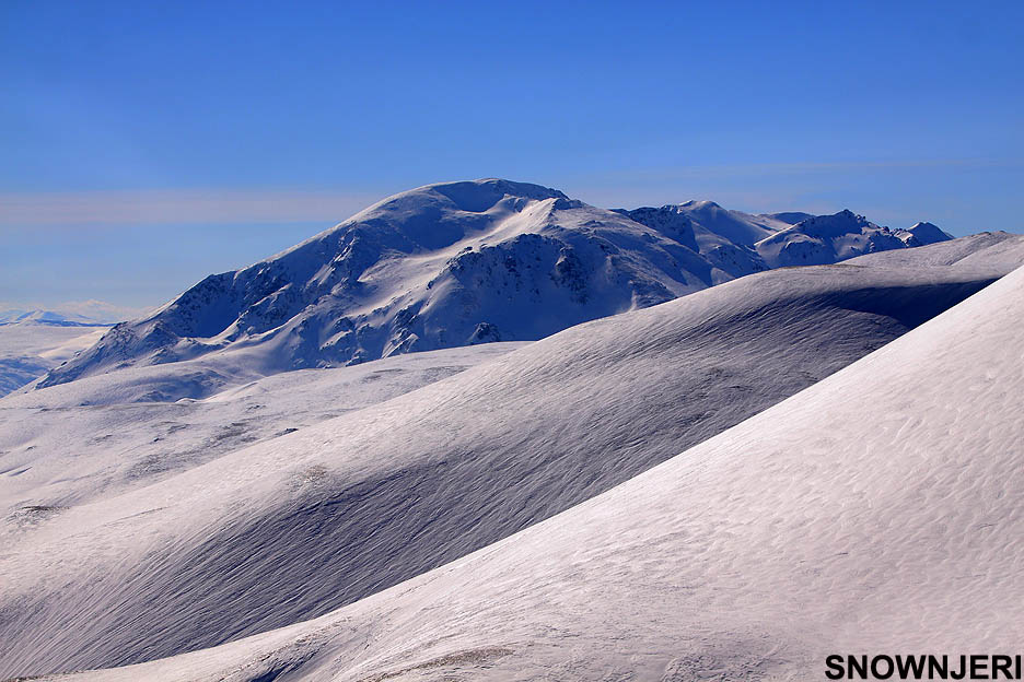 The view of southern Sharr ridge, Popova Sapka
