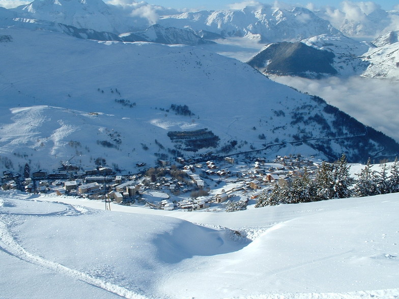 Les 2 Alps Dec 2004, Les Deux Alpes