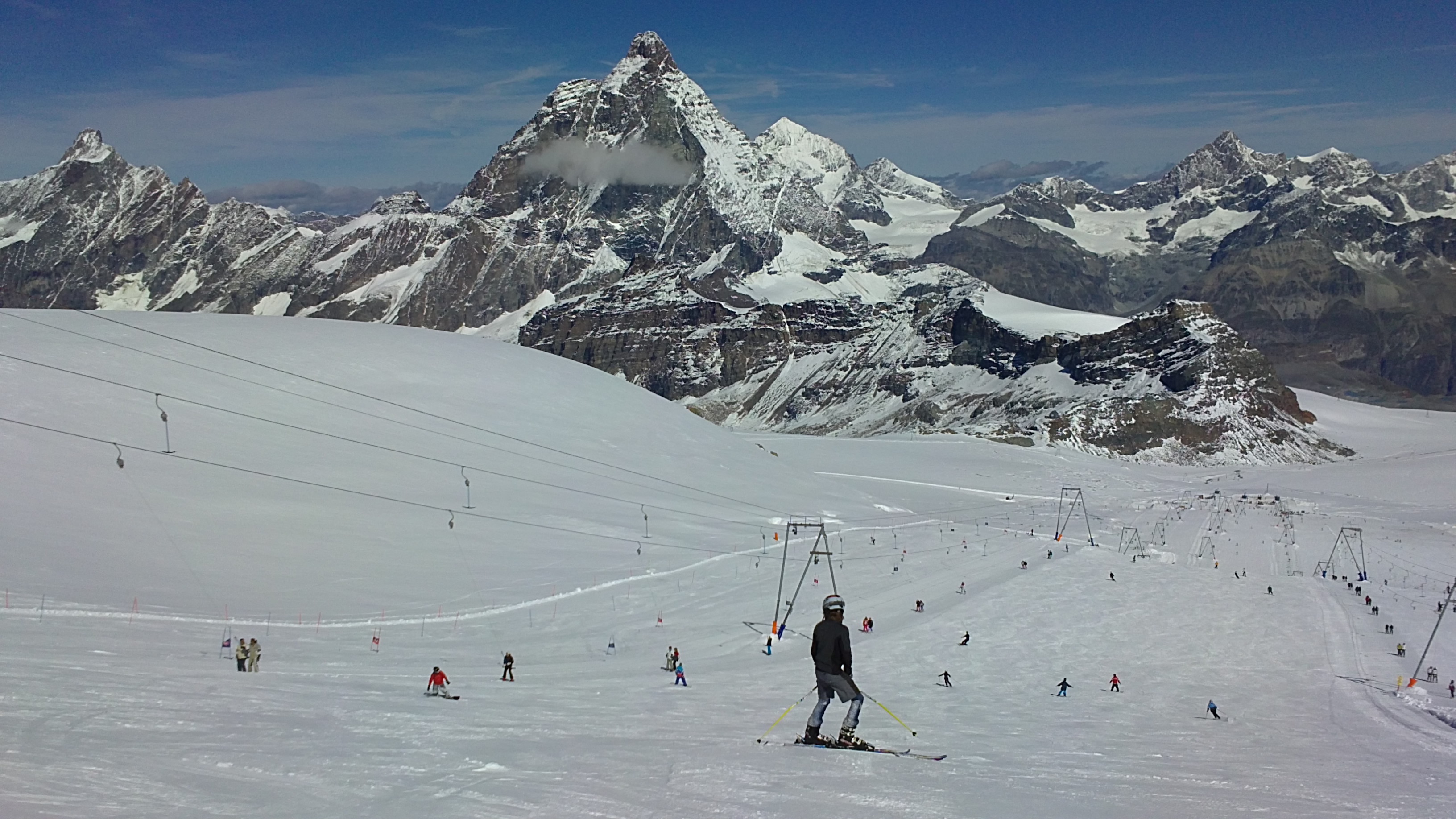 summer ski, Zermatt