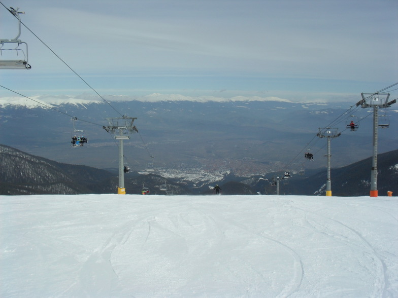 lifts for the top, Bansko