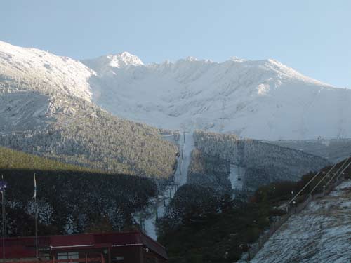 nevada tempranera en la pinilla, La-Pinilla