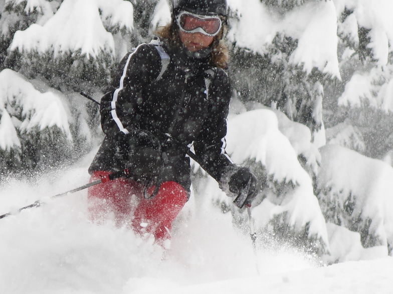 Snow in Villars