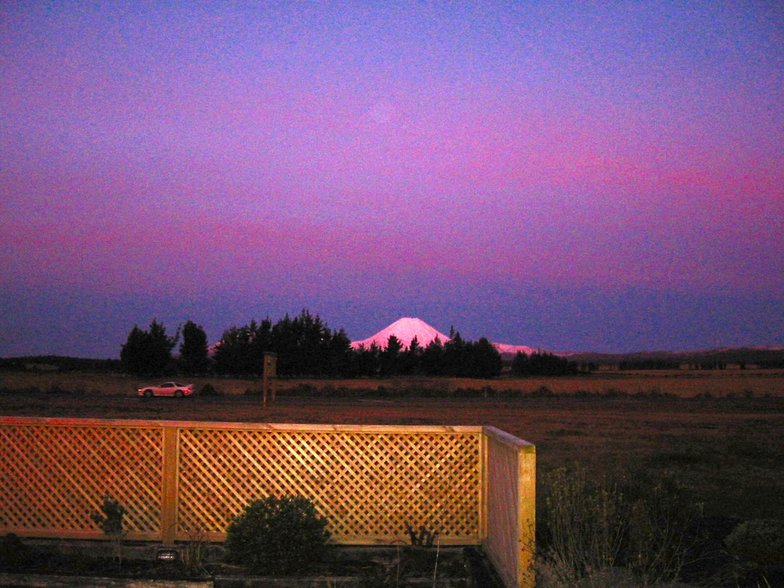 Mt. Ngauruhoe Sunset, Whakapapa