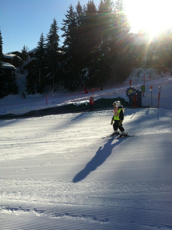 Club Piou Piou Lessons at La Tania