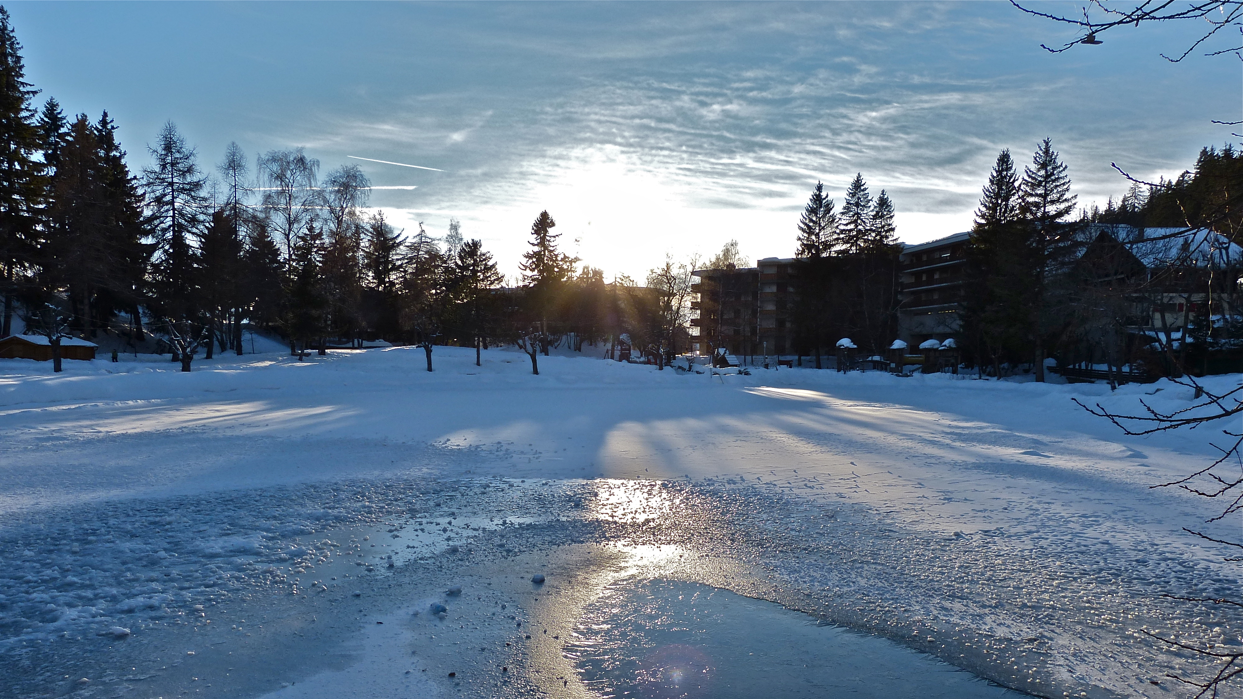 LATE AFETRNOON WALK, Crans Montana