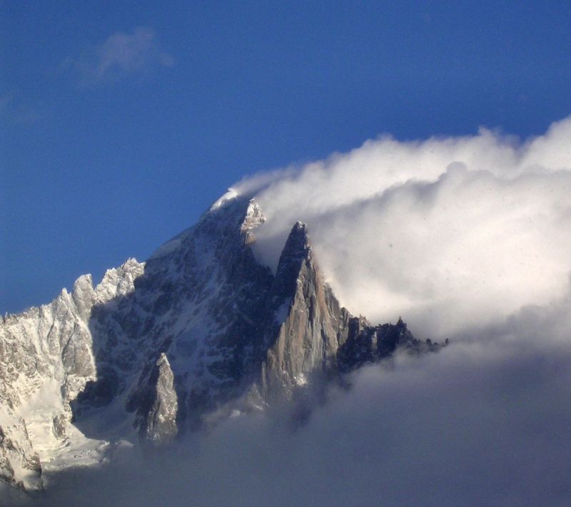 The Aiguille du Drus, Chamonix