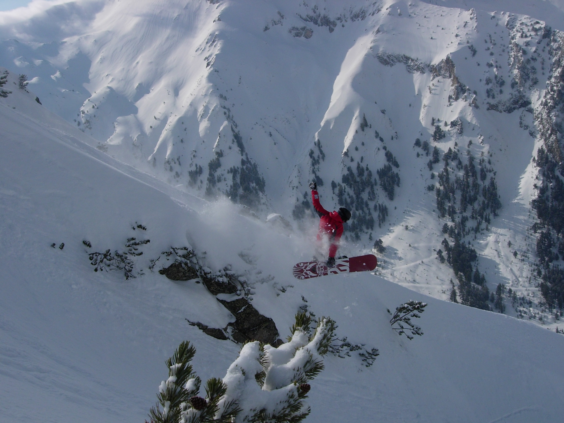 freeriding at Bansko