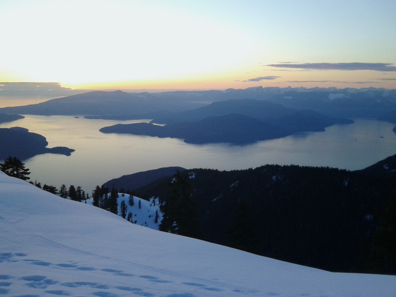 From skychair, Cypress Mountain